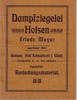 Dampfziegelei Holsen Friedr. Meyer