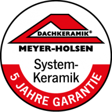 Auf die Systemkeramik erhalten Sie eine Garantie von 5 Jahren.