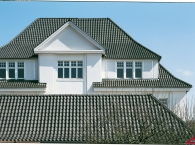 Vario® hollow interlocking tile straight-cut ”Altstadt Vario” - grey-black
