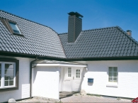 Vario® Hohlfalzziegel - schieferschwarz